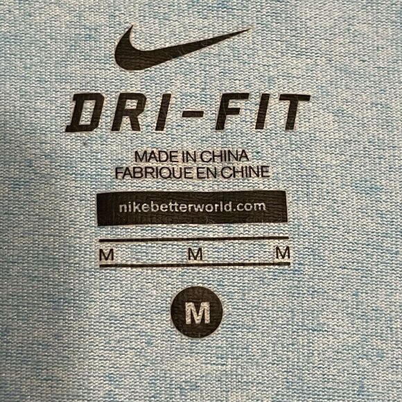 Nike Dri-FIT Epic Obsessed GRX Crew Training Sweatshirt Bright Blue French Terry - Picture 6 of 10